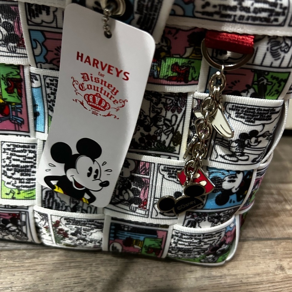 Harvey’s Seatbelt Bag Vintage Mickey Mouse Disney Couture purse shoulder bag - Picture 3 of 14